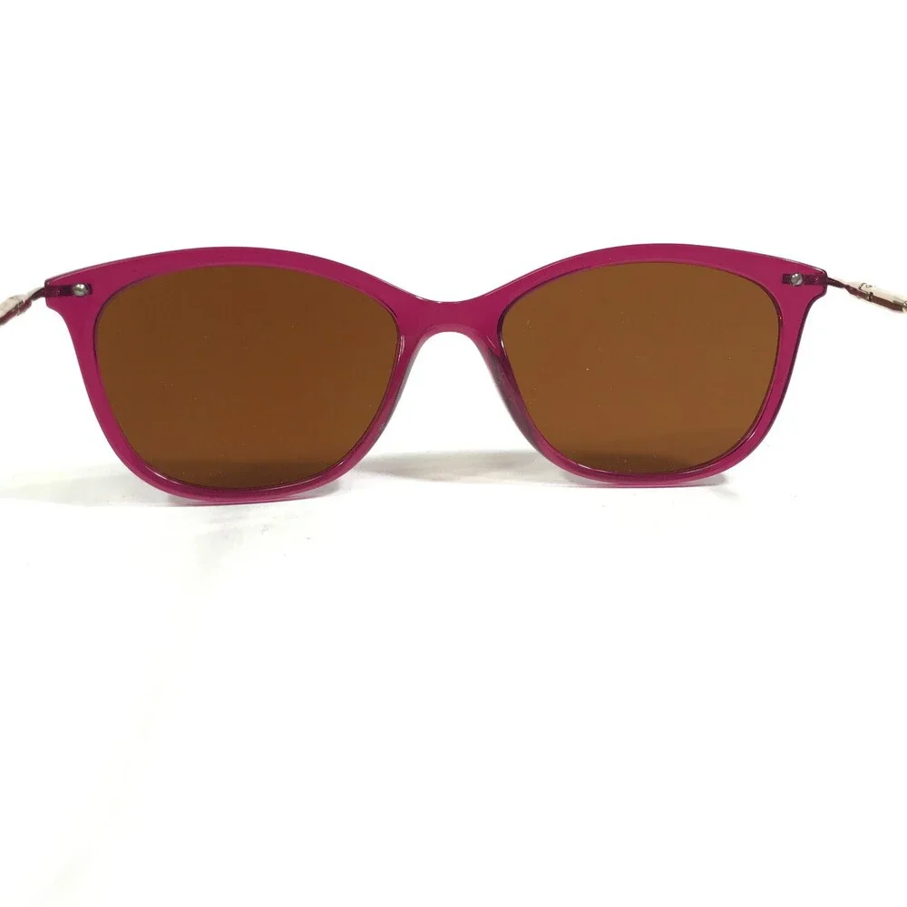 Liu Jo Sunglasses LJ2705 540 Gold Pink Cat Eye Frames with Brown Lenses